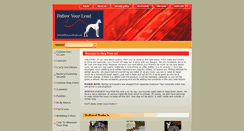 Desktop Screenshot of followyourlead.com